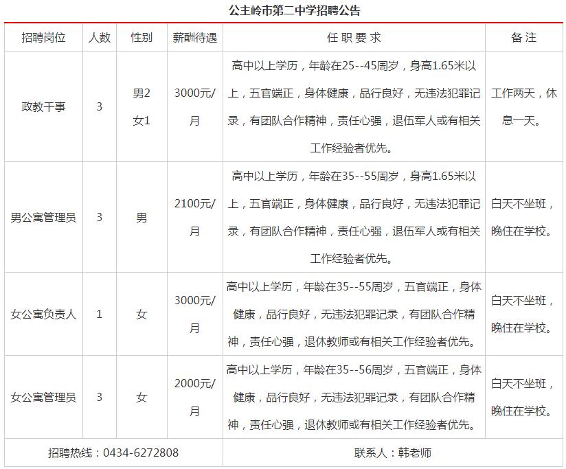 延吉最新招聘信息汇总