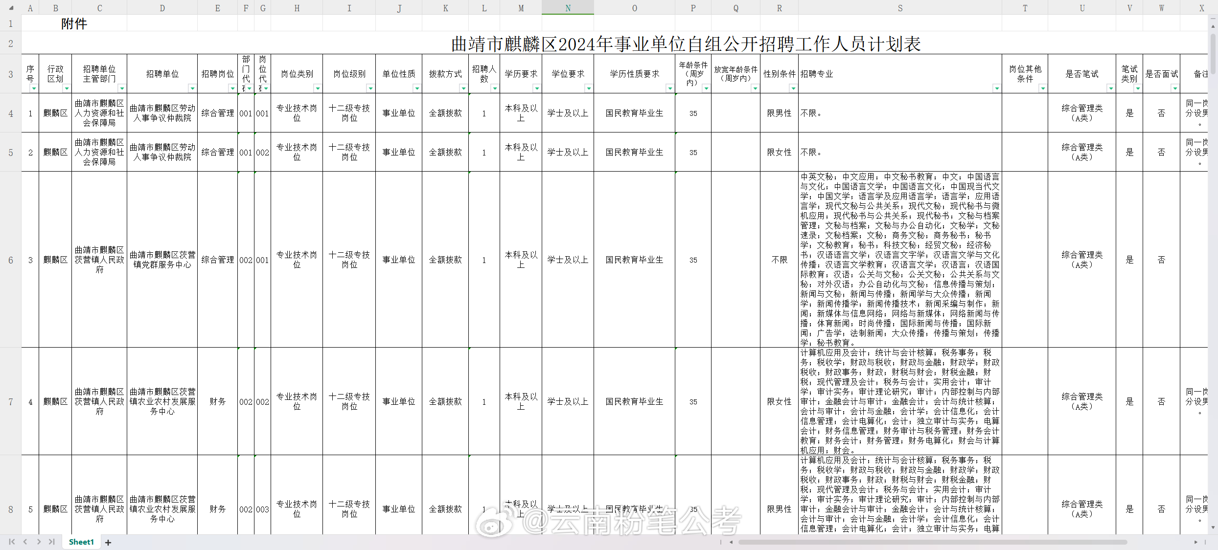 凯里市审计局最新招聘信息详解