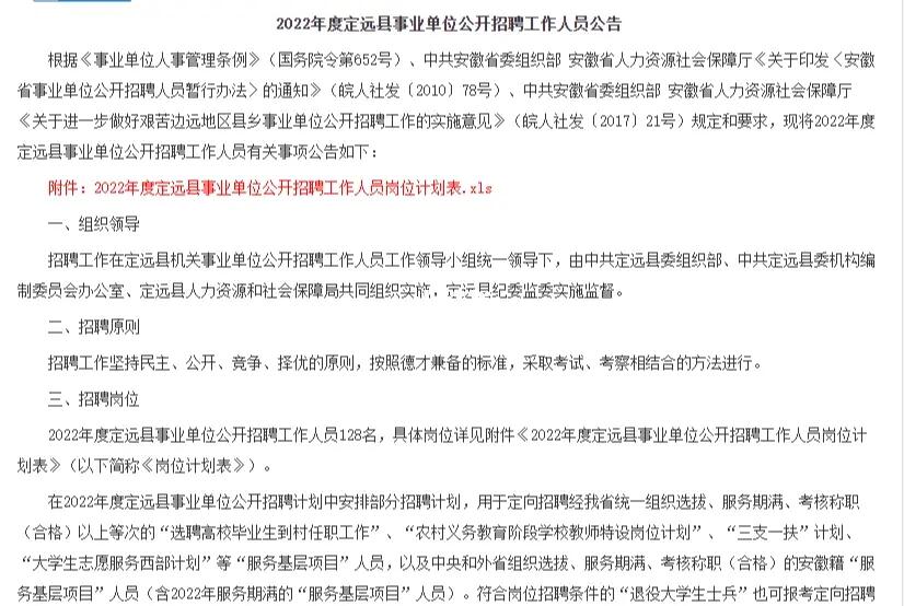 定远县审计局最新招聘信息全面解析